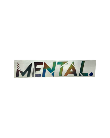 MENTAL. Windshield Decal