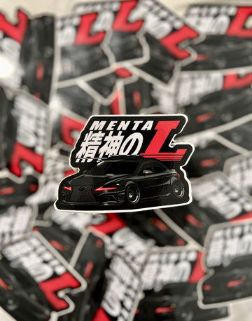 MENTAL. D Sticker