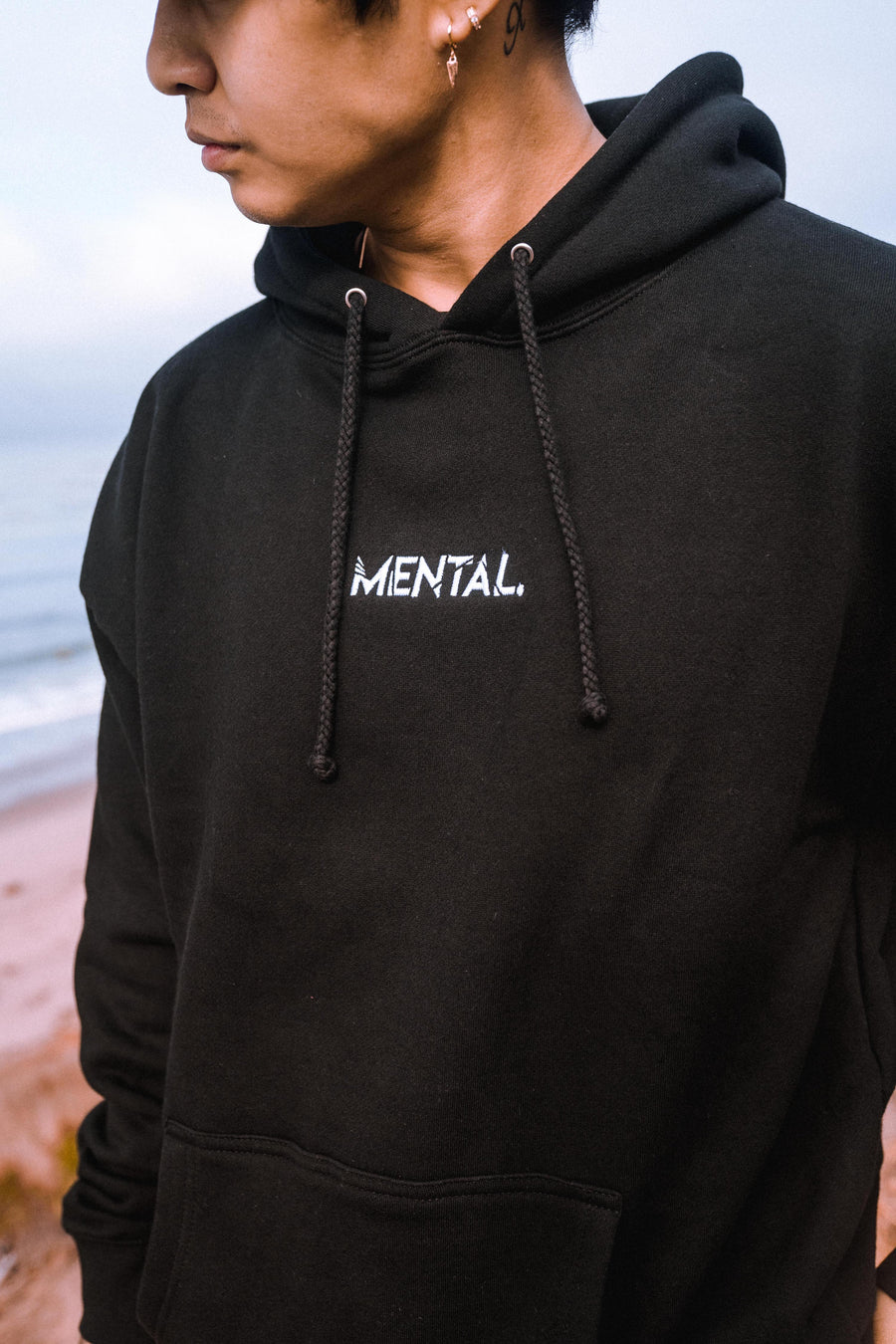 MENTAL. Embroidered Hoodie