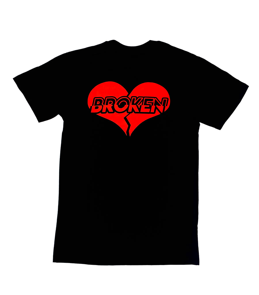 Broken Tee - BLACK