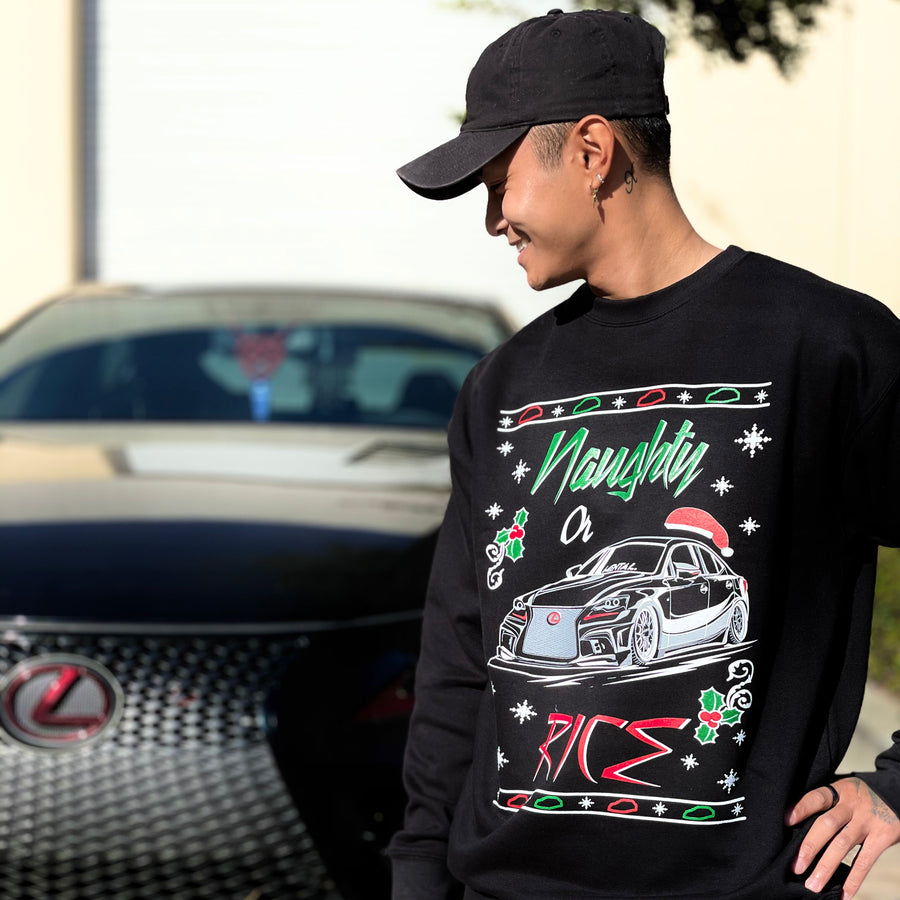 Ugly LeXmas Sweater - BLACK