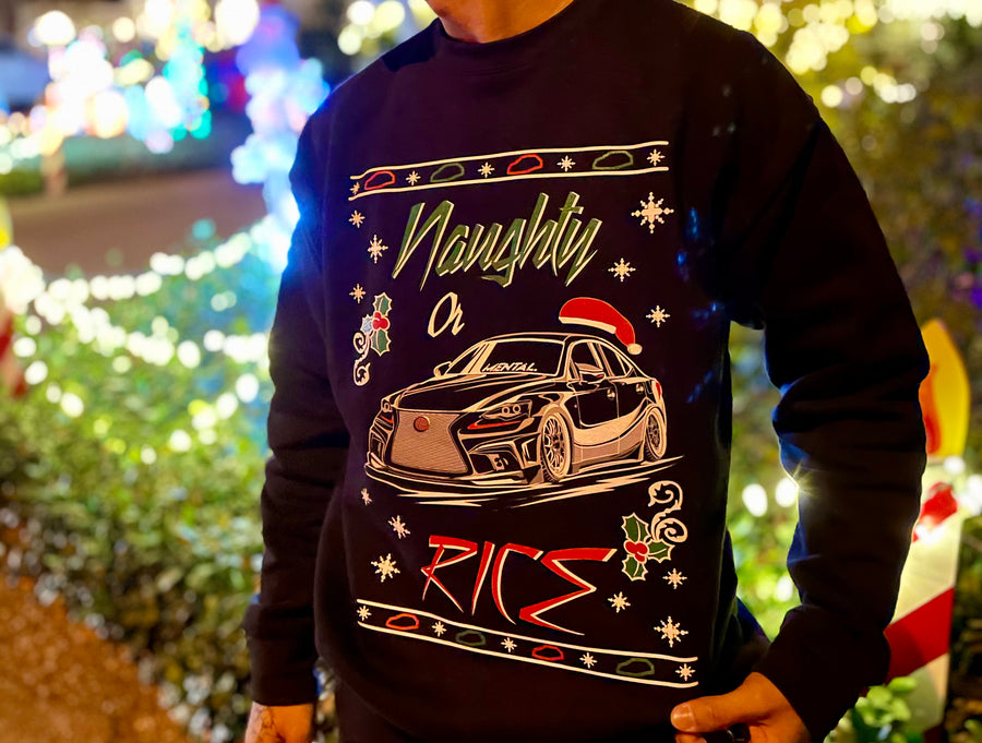 Ugly LeXmas Sweater - BLACK