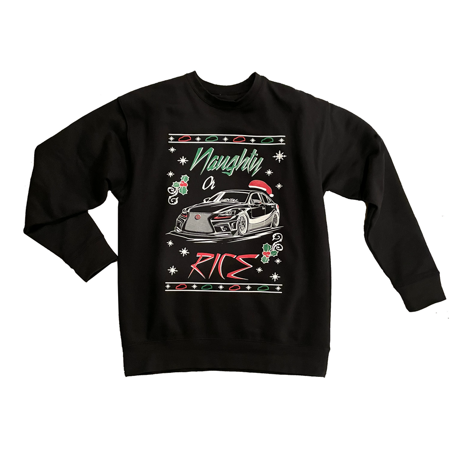 Ugly LeXmas Sweater - BLACK